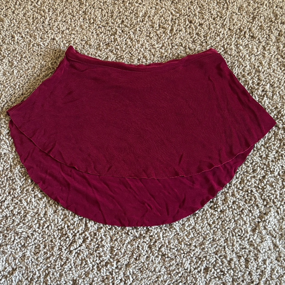 Maroon Women's Bullet Pointe Skirt